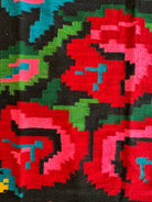 Vintage Black Floral Romanian Wool Runner Rug, 263x115 cm, view 6