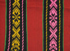 Vintage Red Striped Romanian Wool Runner Rug, 220x80 cm, view 2