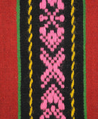 Vintage Red Striped Romanian Wool Runner Rug, 220x80 cm, view 3