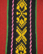 Vintage Red Striped Romanian Wool Runner Rug, 220x80 cm, view 4