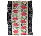 Vintage Floral Maramureș Wool Cerga Bedspread, 225x147 cm